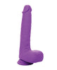 Carica l'immagine nel visualizzatore Galleria, Vibratore ricaricabile in silicone con perline rotanti e pulsanti - Viola