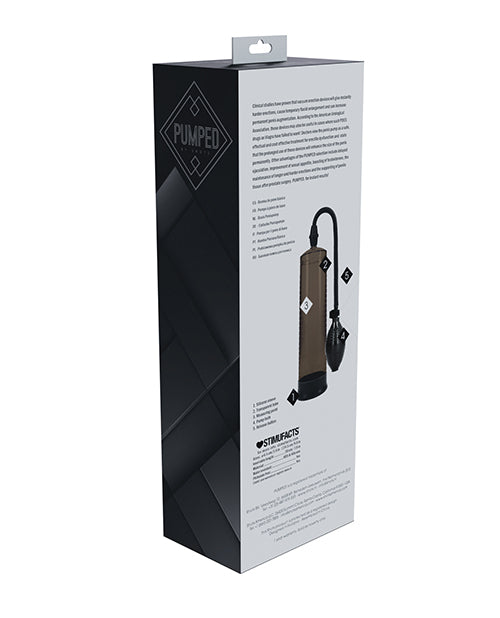 Load image into Gallery viewer, Shots Pumped Basic Water Resistant Penis Pump - Black