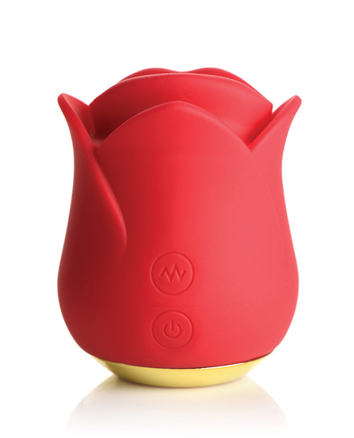 Load image into Gallery viewer, Lickgasm Sweet Kiss Kissing & Vibrating Clitoral Stimulator - Red