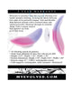 Lataa kuva gallerian katseluohjelmaan, Evolved Paradise Panty Curved Panty Vibe w/Remote Control - Pink/Purple