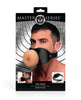 Load image into Gallery viewer, Master Series Ass Face Mouth Gag - Light/Black
