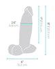 Cargue la imagen en el visor de la galería, b-Vibe Slipskin 8" Girthy - Mocha