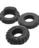 Załaduj obraz do przeglądarki galerii, Oxballs Bonemaker Boner Cock Ring Kit Pack of 3 - Special Edition Night