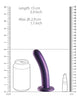 Load image into Gallery viewer, Shots Ouch 6" Smooth G-Spot Dildo - Metallic Purple