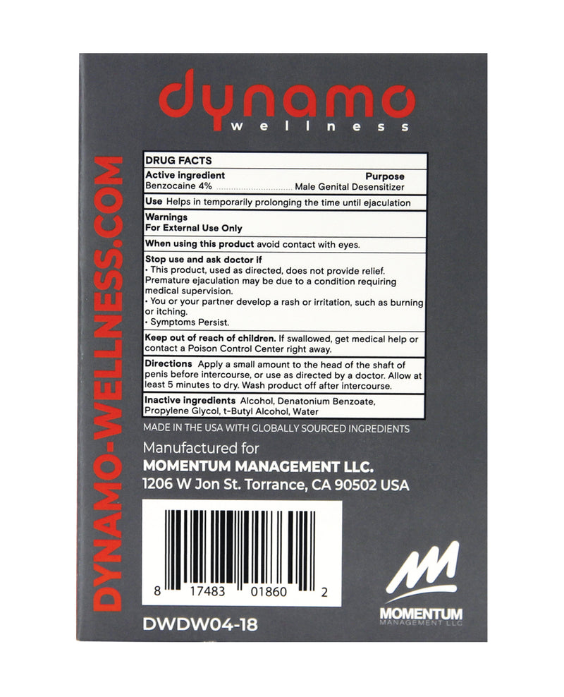 Bild in den Galerie-Viewer laden, Dynamo Wellness Delay Wipe 4% - 18 Pack