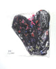 Carica l'immagine nel visualizzatore Galleria, Black Mesh Butterfly Print Bustier w/G-String - Multi-Color LG