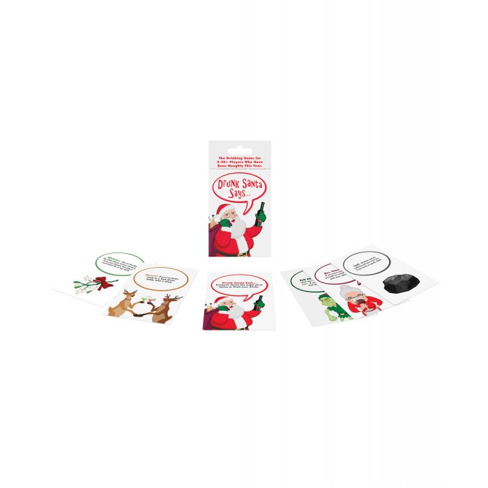 Charger l'image dans la visionneuse de la galerie, Jeu de cartes Drunk Santa Says