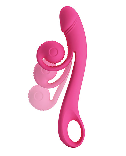Load image into Gallery viewer, Pretty Love Romance Beau Snail Rabbit - Hot Pink