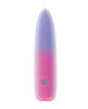 Carregar imagem no visualizador da Galeria, Evolved Paradise Bullet Mini Vibe Pink Purple Dual Silicone Layers Tapered Tip