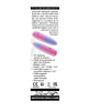 Carregar imagem no visualizador da Galeria, Evolved Paradise Bullet Mini Vibe Pink Purple Dual Silicone Layers Tapered Tip