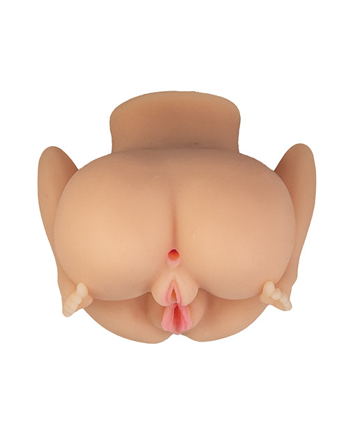 Load image into Gallery viewer, 2 Girls and 3 Holes Self Lubricating Masturbator - White
