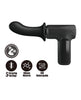 Load image into Gallery viewer, Pretty Love DJ Doctor Thrusting Gun Massager - Black