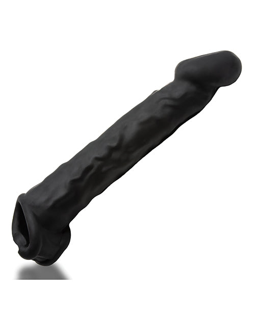Încărcați imaginea în vizualizatorul Galerie, Oxballs Muscle Teacă Interioară Răsucită cu Coaste, Catifelată - Ediție Specială Neagră
