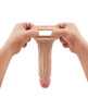 Cargue la imagen en el visor de la galería, Shaft Flexskin Liquid Silicone 8.8" Vibrating Sheath - Pine
