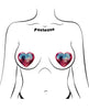 Cargue la imagen en el visor de la galería, Pastease Sparkling Discoball Heart - Blue and Pink O/S
