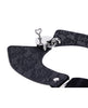 Cargue la imagen en el visor de la galería, Heartbound Lace Day Collar With Silver Heart Lock