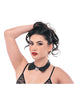Cargue la imagen en el visor de la galería, Heartbound Lace Day Collar With Silver Heart Lock
