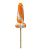 Load image into Gallery viewer, Cock Tailz Liquor Flavored Pecker Pops - Sex on the Beach Orange/White Stripe