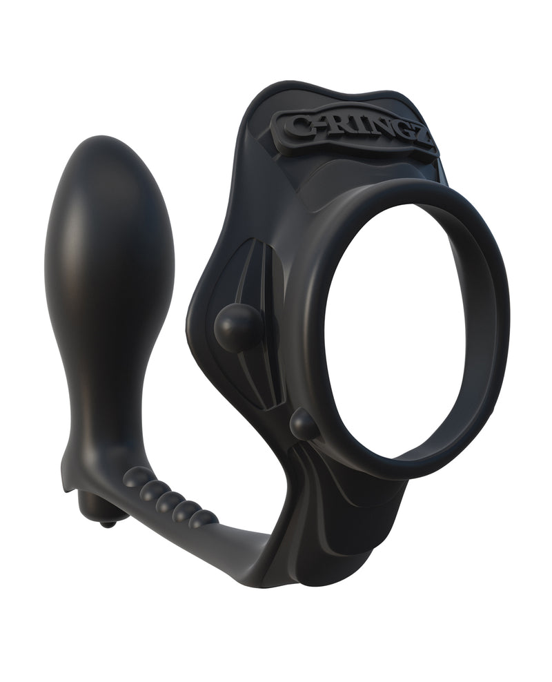 Ladda bilden i Galleri Viewer, Fantasy C-Ringz Rock Hard Ass-Gasm Vibrating Ring - Black