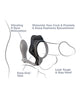 Ladda bilden i Galleri Viewer, Fantasy C-Ringz Rock Hard Ass-Gasm Vibrating Ring - Black