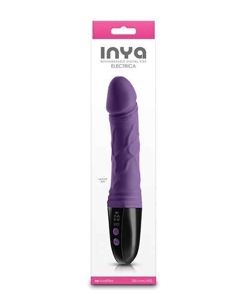 Load image into Gallery viewer, INYA Electrica Phallic Digital Vibrator - Purple
