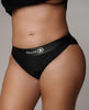 Load image into Gallery viewer, Shots Ouch Vibrating Strap On Hipster - Black XL/XXL