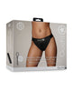 Load image into Gallery viewer, Shots Ouch Vibrating Strap On Thong w/Removable Rear Straps - Black M/L
