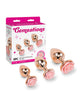 Cargue la imagen en el visor de la galería, Gemsations 3 pc 2.75" & 3.15" & 3.7" Rose Metal Butt Plug Training Set - Rose Gold