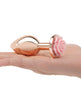 Cargue la imagen en el visor de la galería, Gemsations 3 pc 2.75" & 3.15" & 3.7" Rose Metal Butt Plug Training Set - Rose Gold
