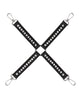 Load image into Gallery viewer, Shots Ouch Diamond Studded Hogtie - Black