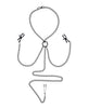 Load image into Gallery viewer, Saffron Chain Nipple to Clit Set - Black