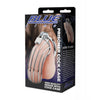 Load image into Gallery viewer, Blue Line Prisoner Cock Cage - Silver