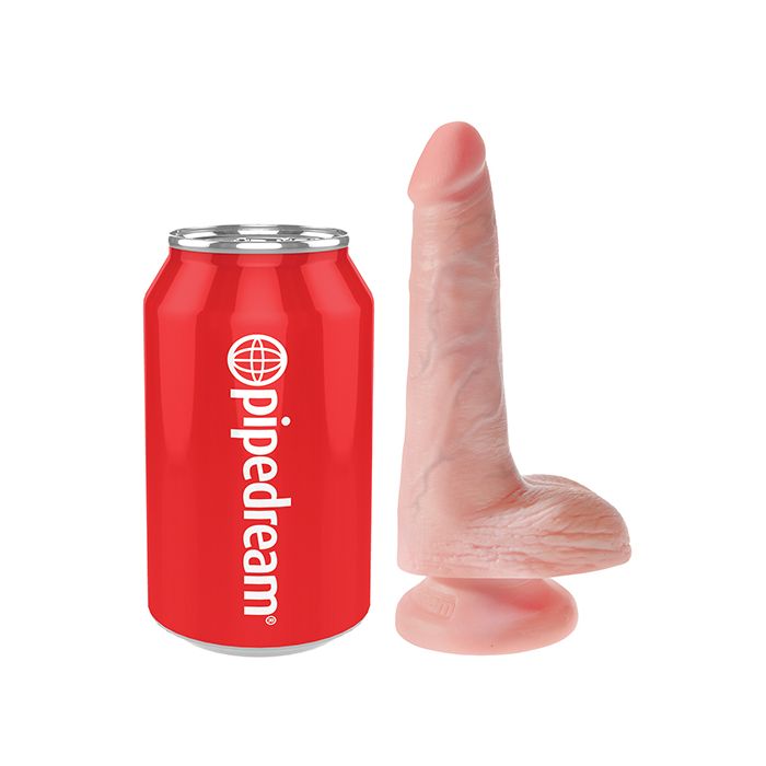 Load image into Gallery viewer, King Cock 6" Cock w/Balls - Flesh