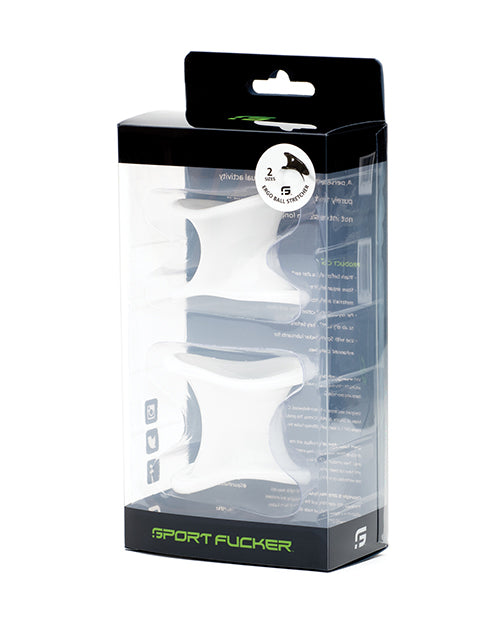 Charger l'image dans la visionneuse de la galerie, Kit écarteur de testicules ergonomique Sport Fucker - Blanc