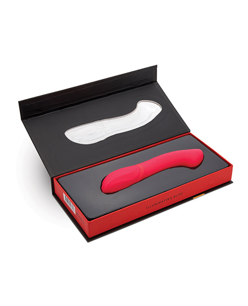 Cargue la imagen en el visor de la galería, Nu Sensuelle Luna Velvet Touch Vibe - Hot Pink