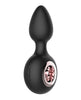 Cargue la imagen en el visor de la galería, Gender Fluid Tremor Ring Plug Anal Vibe - Black