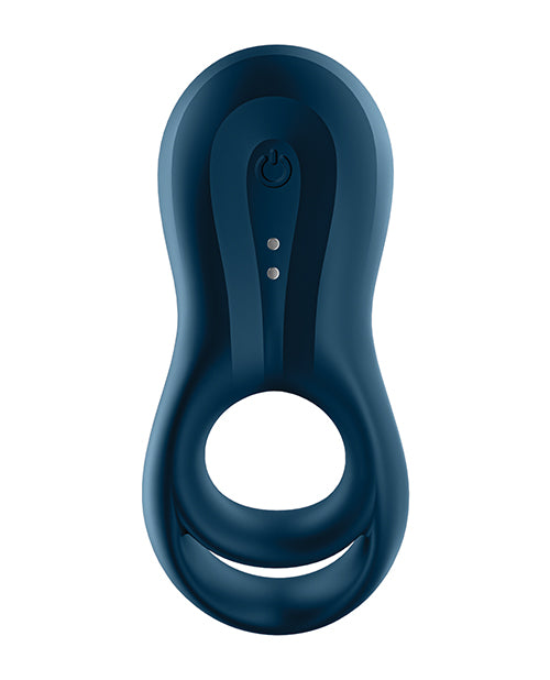 Load image into Gallery viewer, Satisfyer Epic Duo Ring Vibrator - Dark Blue