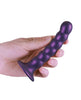 Charger l'image dans la visionneuse de la galerie, Shots Ouch 5" Beaded G-Spot Dildo - Metallic Purple