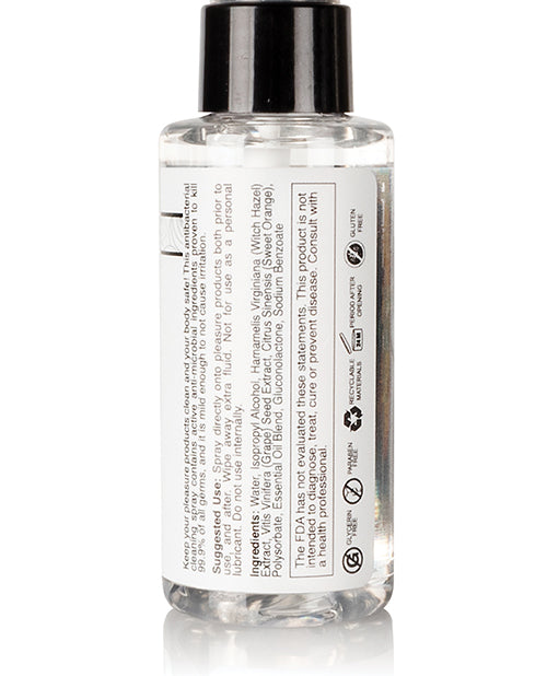 Cargue la imagen en el visor de la galería, Sensuva Think Clean Thoughts Anti Bacterial Toy Cleaner - 2 oz Bottle
