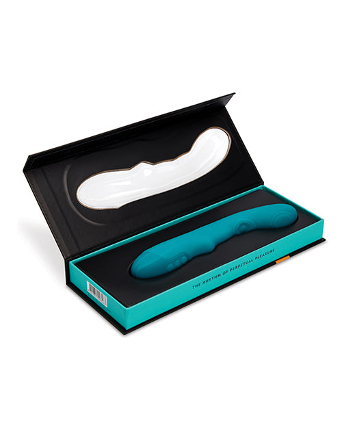 Cargue la imagen en el visor de la galería, Nu Sensuelle Vivi Double Tapping Vibe - Emerald Green