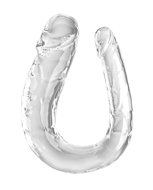 Indlæs billede i gallerifremviser, King Cock Clear Large Double Trouble Dildo - Clear
