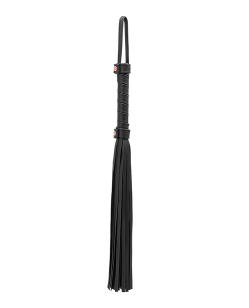 Cargue la imagen en el visor de la galería, Flogger de Bondage Couture - Negro