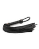 Cargue la imagen en el visor de la galería, Flogger de Bondage Couture - Negro