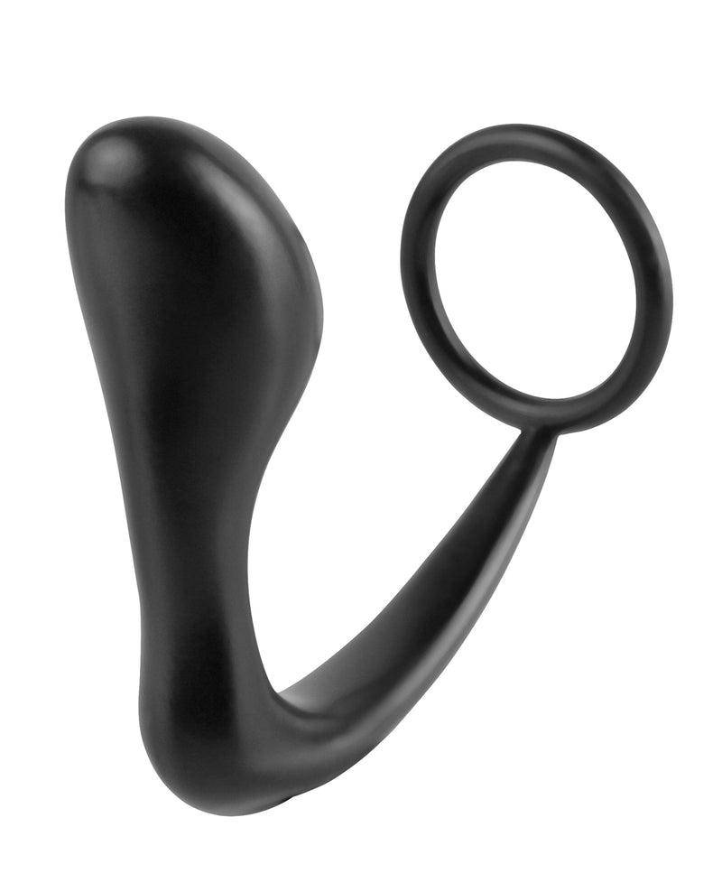 Bild in den Galerie-Viewer laden, Anal Fantasy Kollektion Ass Gasm Cockring Plug - Schwarz