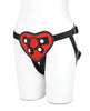 Charger l'image dans la visionneuse de la galerie, Lux Fetish Red Heart Strap On Harness Set