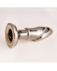 Încărcați imaginea în vizualizatorul Galerie, Cristal Black Opal Anal Glass Dildo Vibe - Gun Metal