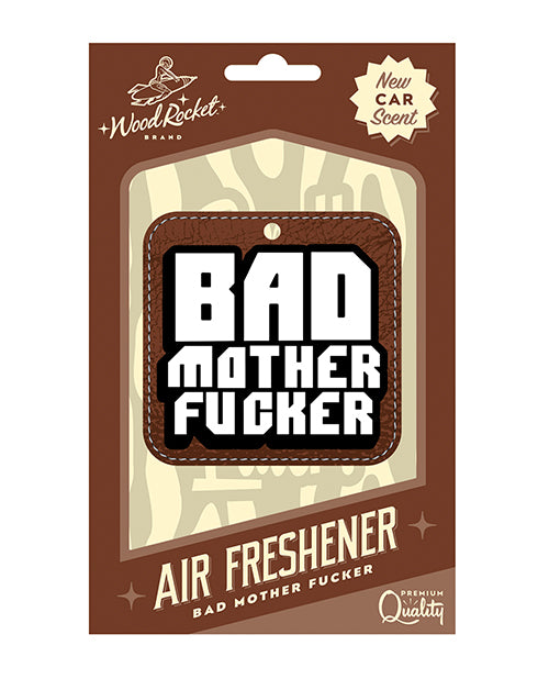Φόρτωση εικόνας στο πρόγραμμα προβολής Gallery, Wood Rocket Bad Mother Fucker Air Freshener - New Car Smell