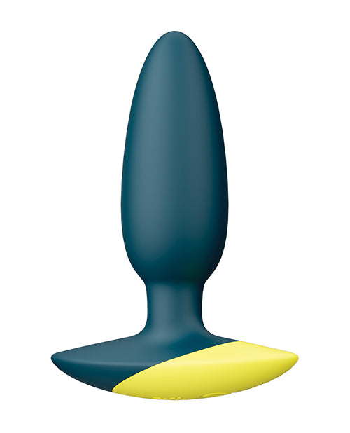 Cargue la imagen en el visor de la galería, Tapón Anal Vibrador ROMP Bass - Verde Azulado