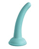 Carica l'immagine nel visualizzatore Galleria, Dillio Platinum 5" Curious Five Silicone Dildo - Teal