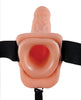 Carica l'immagine nel visualizzatore Galleria, Serie Fetish Fantasy Strap-on cavo vibrante da 7" con palline - Carne